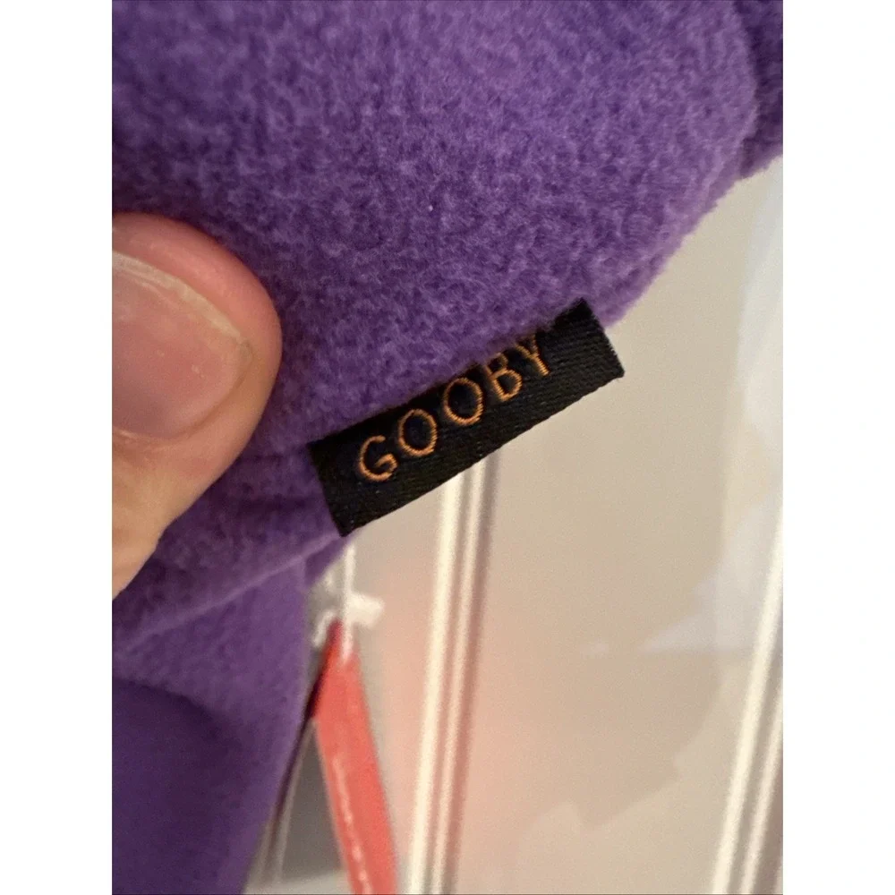 NWT, Gooby, Warm Pullover Fleece Dog Jacket with O-Ring Leash, Lavender, Small